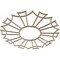 Ekena Millwork Augustus Wood Fretwork Pierced Ceiling Medallion, Hickory, 24"OD x 8 1/2"ID x 3/8"T CMWP24X24X0375AUHI - alternate 4